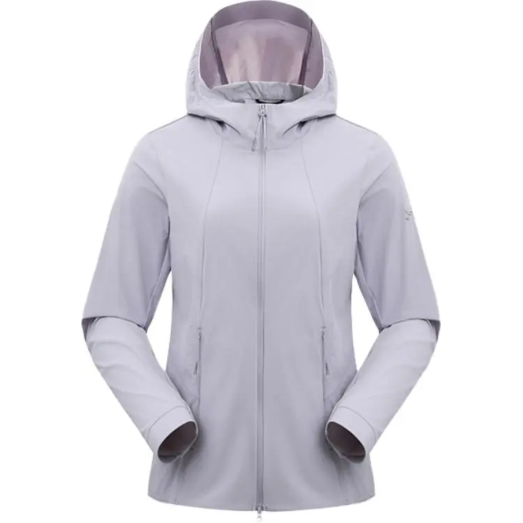 Under Armour SS25 Jacket Women's Light Gray Purple