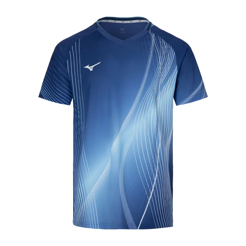 Mizuno T Shirt Unisex Starry Blue