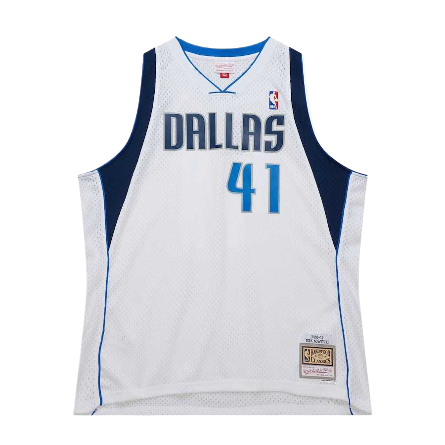 Mitchell & Ness Mitchell & Ness NBA Series Dirk Nowitzki Dallas Mavericks 2010/11 Season Classic Comfortable Versatile Simple Fashion Basketball Jersey Men's