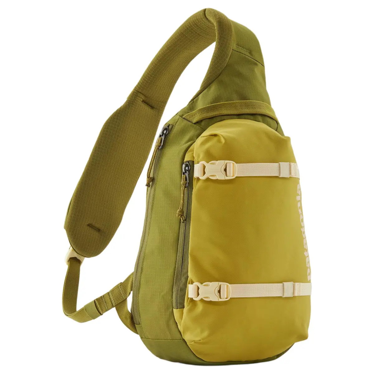 Patagonia Atom Recycled Polyester Sling Bags Unisex Grass Green