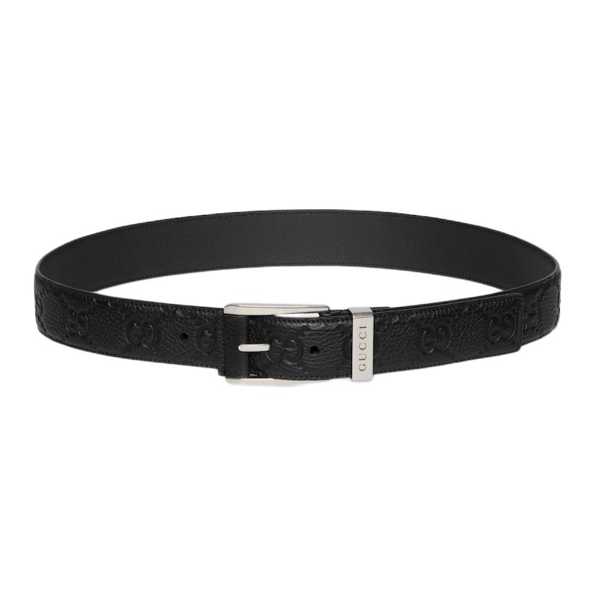 Мужской ремень Gucci GUCCI 3.5cm (черный)