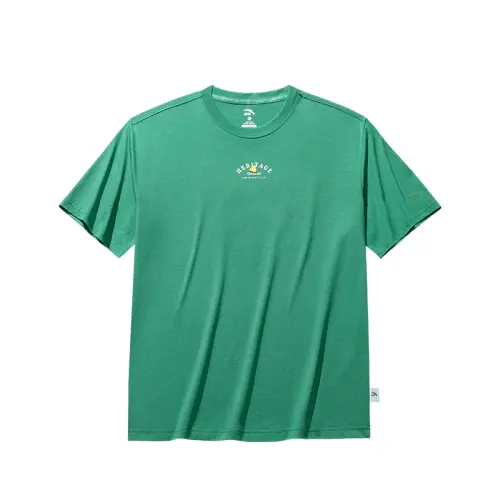 Anta Life Collection T Shirt Unisex Well Being Green