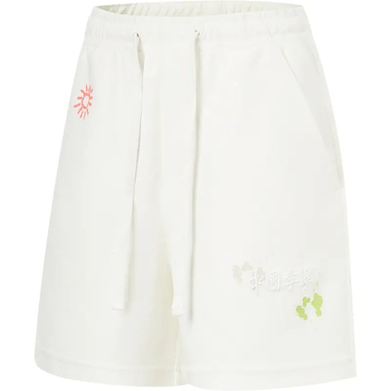 Li Ning Casual Shorts Women's Ivory