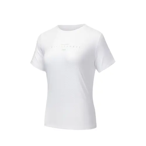 Anta Variety Training Collection T Shirt Women's Snowflake White