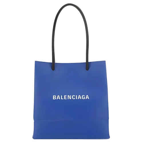 Balenciaga Calfskin Handbag Women's Blue