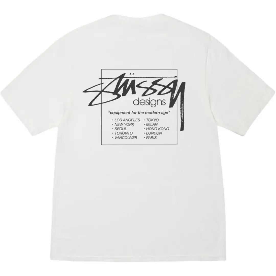 Stussy Logo Printed T-Shirt