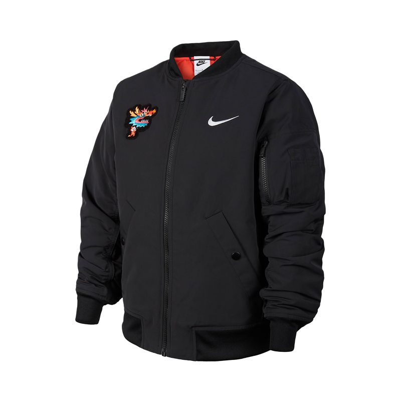 Детская куртка Nike Игры (черная)