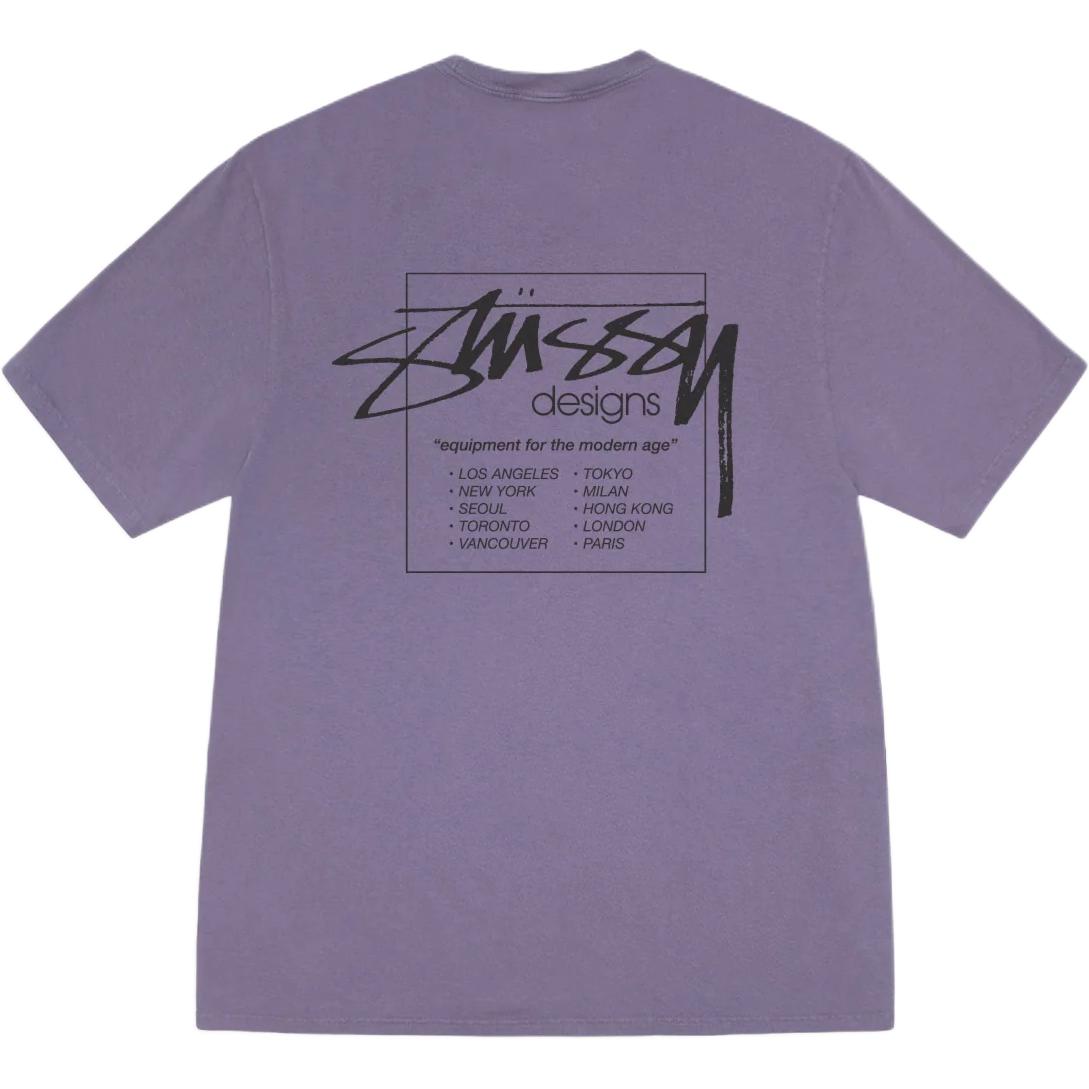 Футболка Stussy С принтом (белая)
