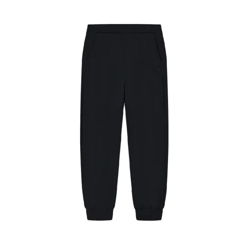 FILA SS25 Knitted Sweatpants Women's Jet Black