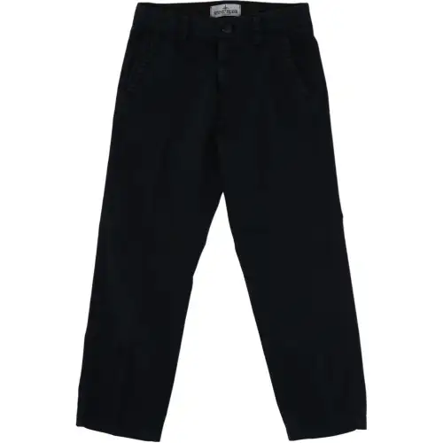 STONE ISLAND Junior Straight Leg Pants