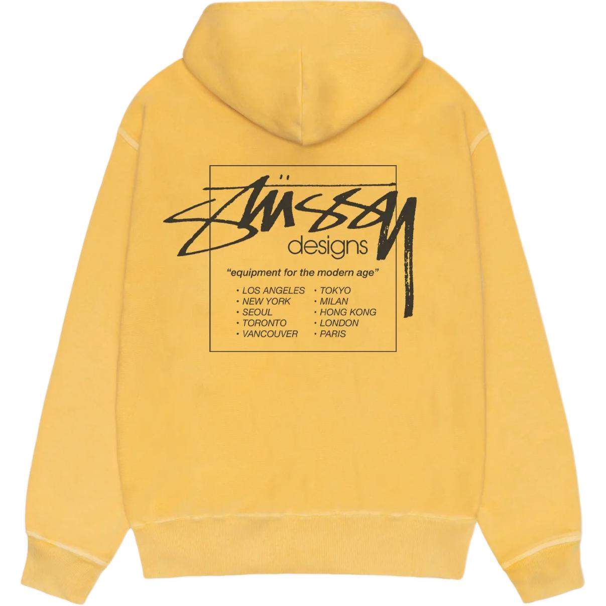 Худи Stussy Modern Age (серое)