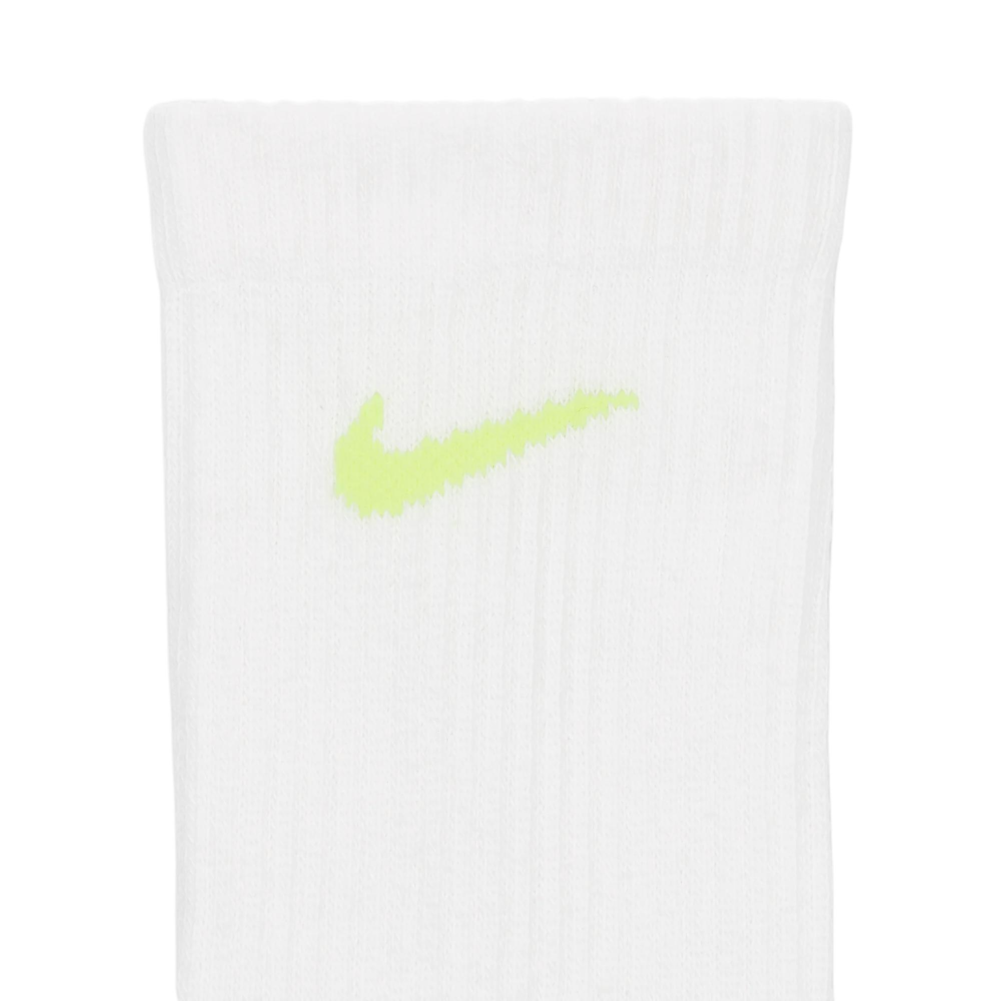 Nike Crew Socks Unisex 3 Pack Multicolor