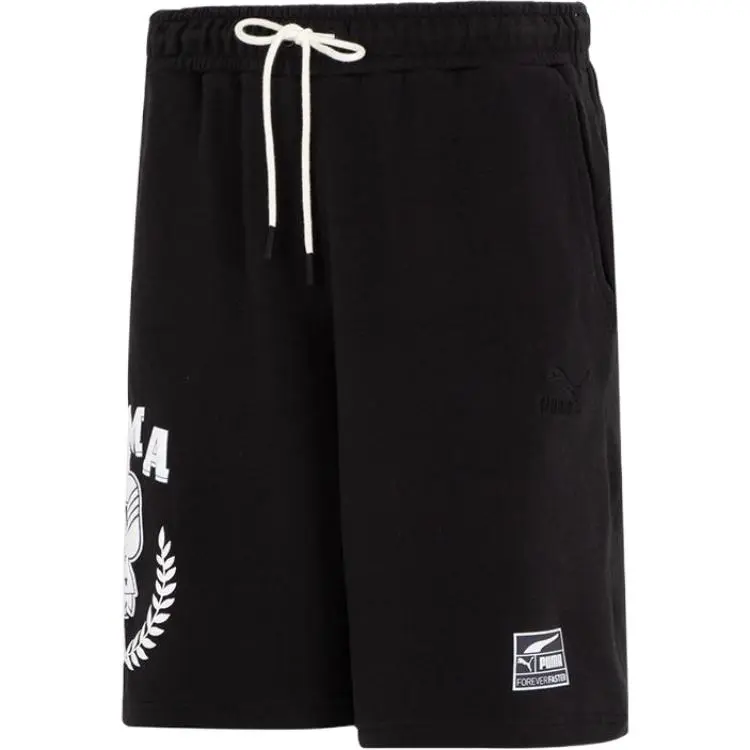 PUMA Casual Shorts Men's Black Moderate