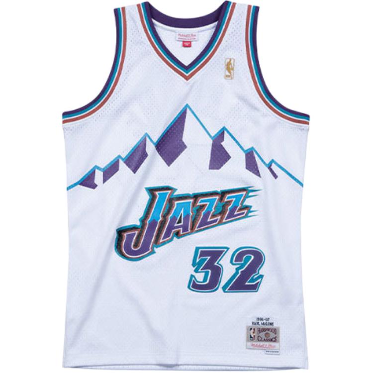 Mitchell Ness «Utah Jazz Road 1996-97 Karl Malone» swingman jersey