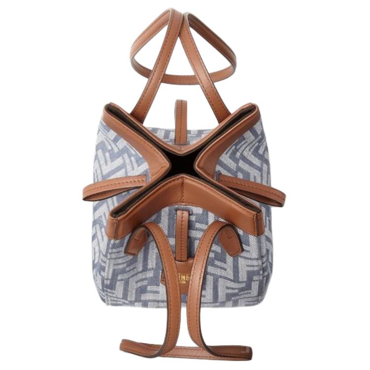 Сумка Fendi Origami (синяя) — фото 3