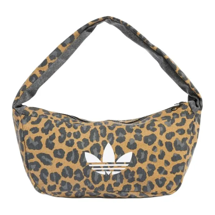 Adidas Originals small leopard-print shoulder bag