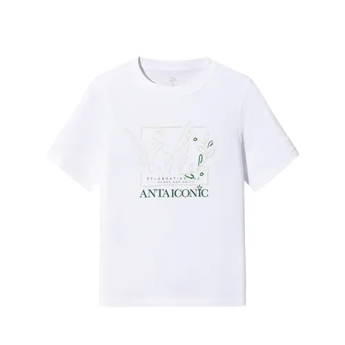 Anta Life Collection T Shirt Women's Snowflake White