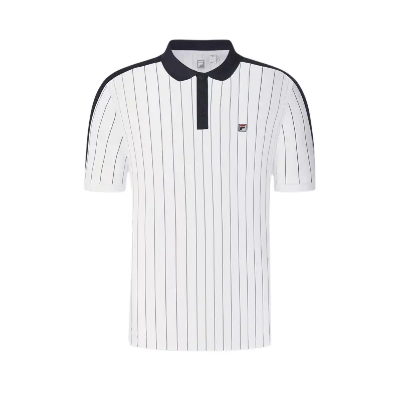 FILA Tennis SS25 Polo Shirt Men's White