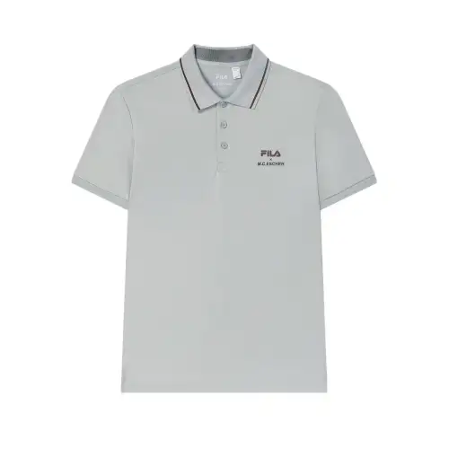 FILA x M.C.ESCHER Polo Shirt Men's Dark Mist Gray GY