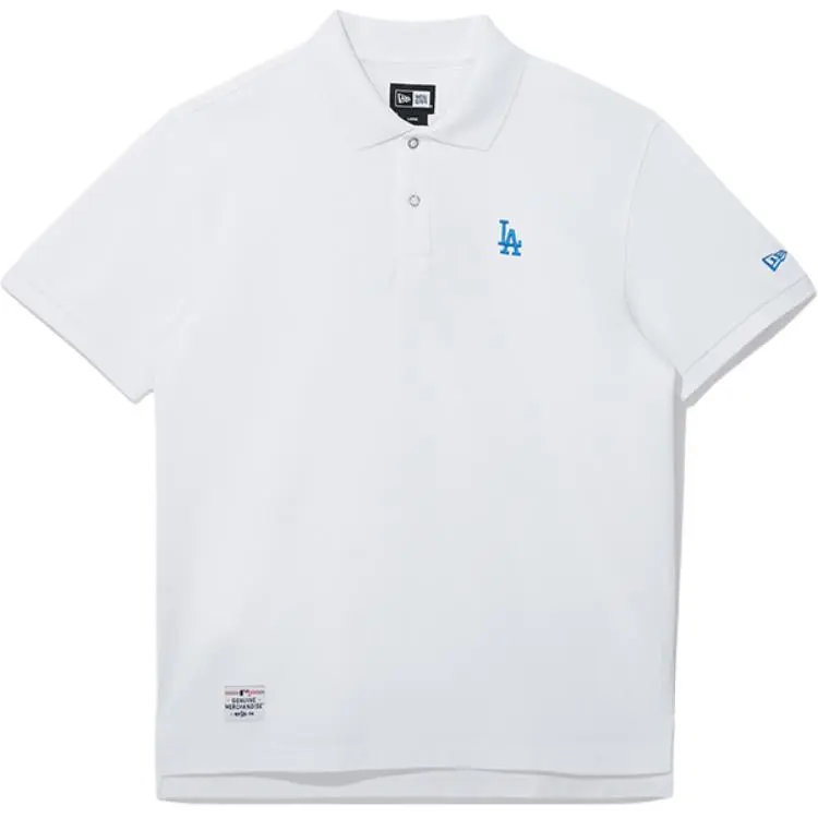 New Era Polo Shirts Unisex White Lapel Moderate Other