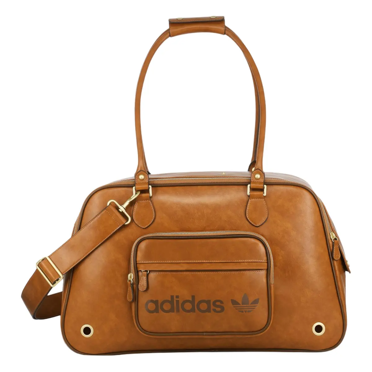 Adidas Originals Pu Shoulder Bag Unisex Brown