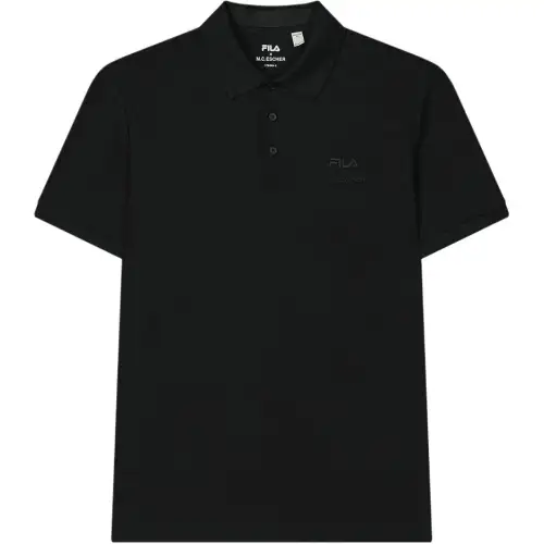 FILA x M.C.ESCHER Lifestyle Polo Shirt Men's Jet Black