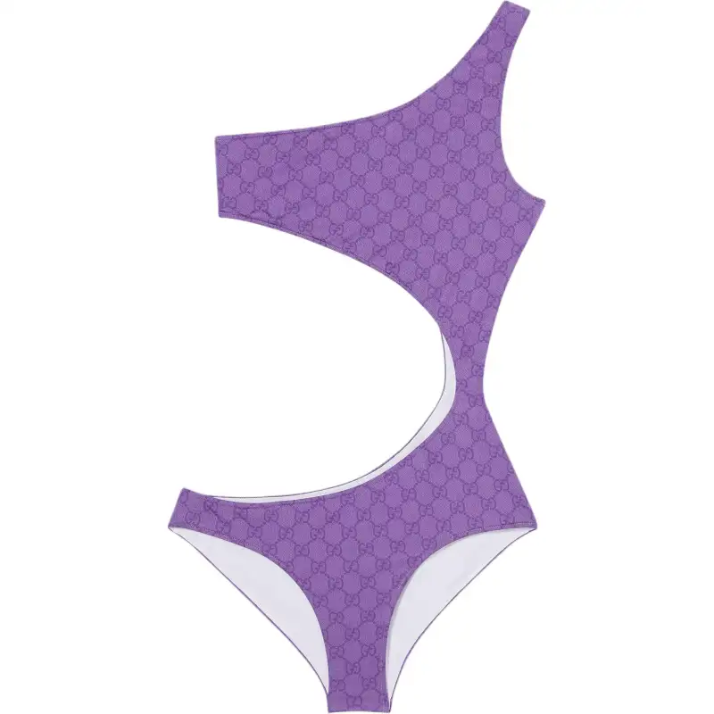 GUCCI FW25 One piece Swimsuit Women's Light Purple