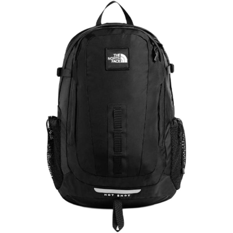 THE NORTH FACE30L Hot shot logo, comfortable and convenient large-capacity outdoor bag, nylon black, same style for men and women, couple style