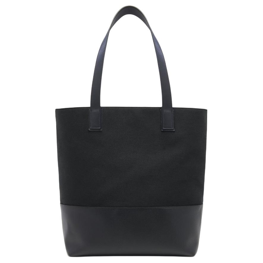 Мужская сумка Alexander McQueen T-Bar Tote (черная) — фото 3