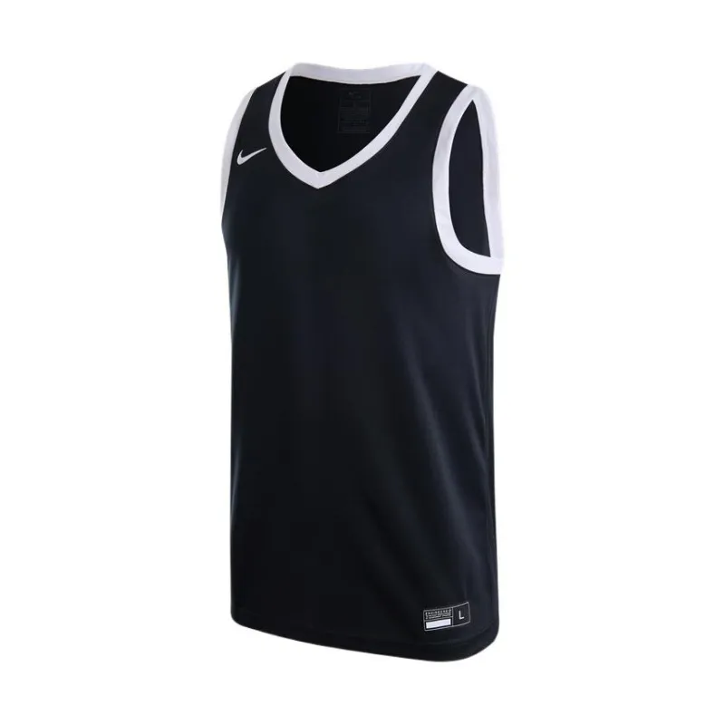 Nike DRI FIT CROSSOVER Basketball Jersey Men's Black/White/White