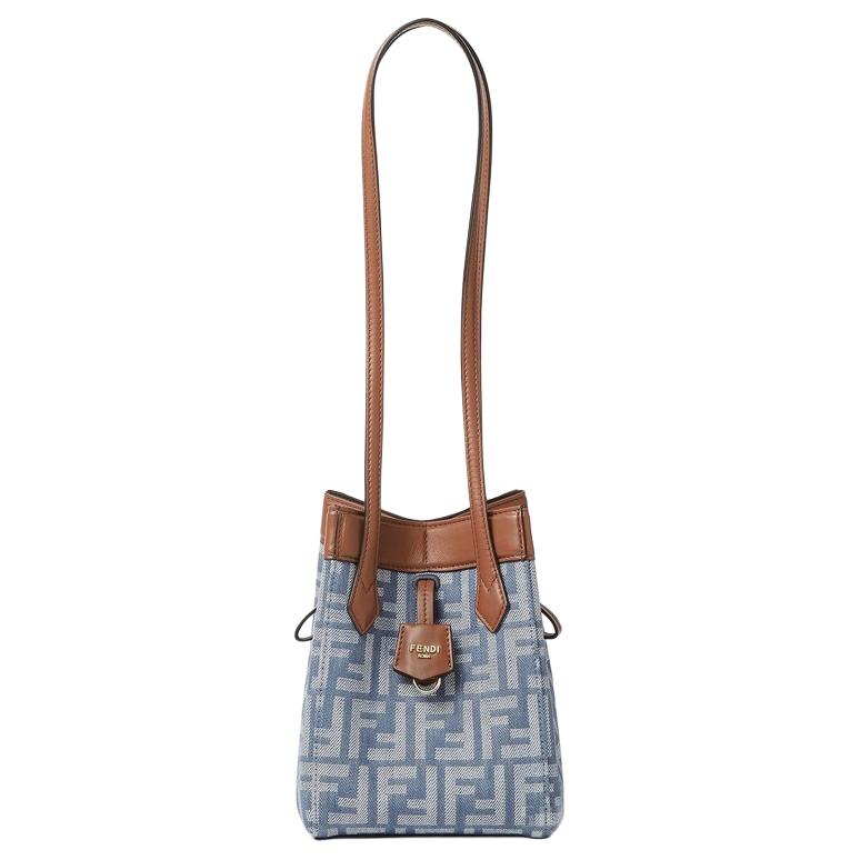 Сумка Fendi Origami (синяя)