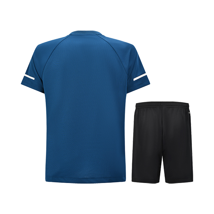 Li Ning Badminton Collection Badminton Jersey Set Unisex New Denim Blue