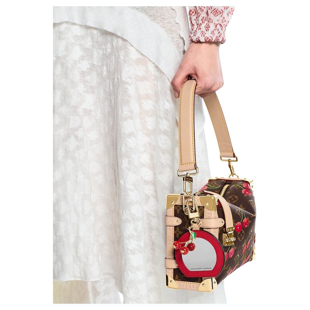 Брелок Louis Vuitton x Takashi Murakami Monogram (коричневый) — фото 4