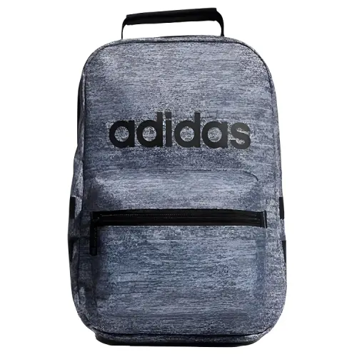 Adidas Polyester Handbag Unisex Gray
