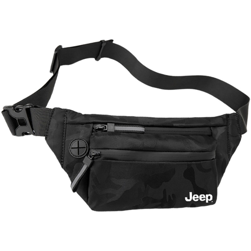Мужская сумка Jeep (черно-камуфляжная)