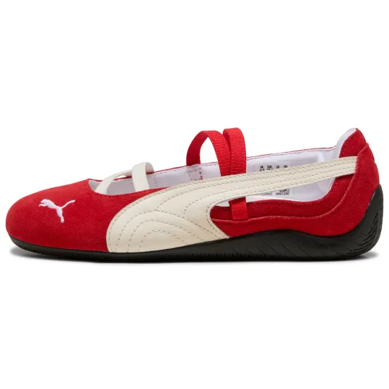 PUMA Speedcat Anti Slip Wear Resistant Low Top Casual Shoes Women's Red