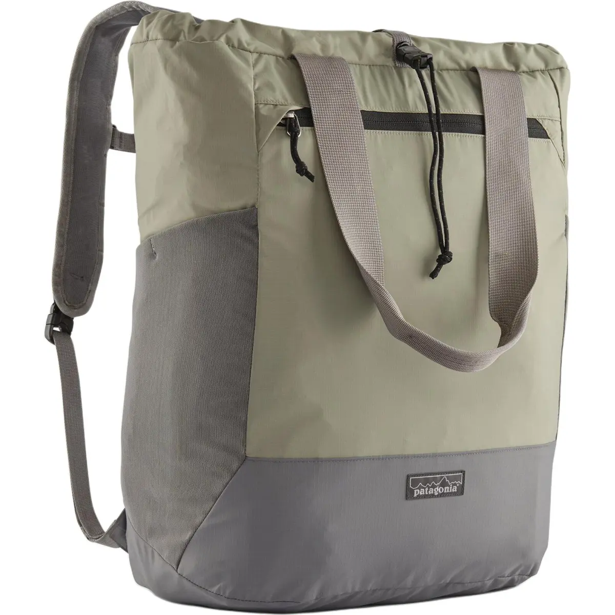 Patagonia Terravia 24L Tote Bag, Shopping Bag, Portable Backpack, Outdoor Bag Recycled Nylon River Stone Green Unisex