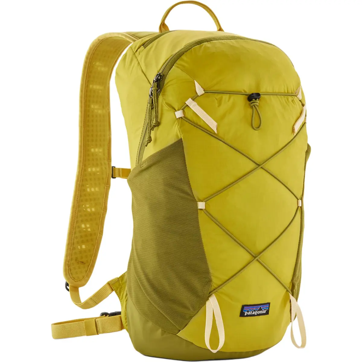 Patagonia Terravia 14L Mountaineering Bag Outdoor Bag Recycled Nylon Yellow & Green Unisex