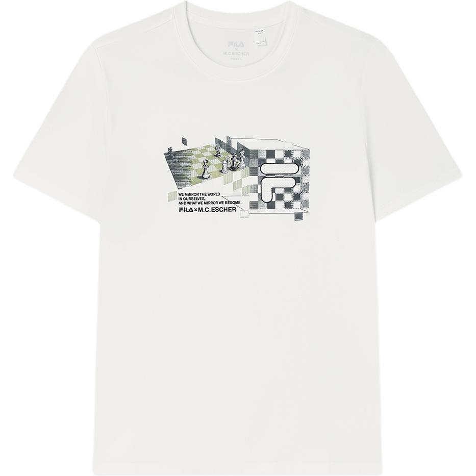 Мужская футболка Fila FILA × M.C.ESCHER HERITAGE T (белая)