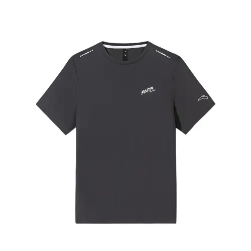 Anta Running Collection T Shirt Men's Castle Gray