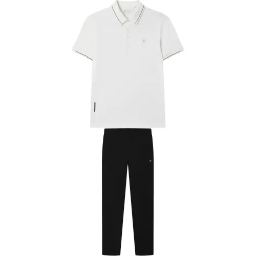 FILA WHITE SS25 Casual Sportswear Men's