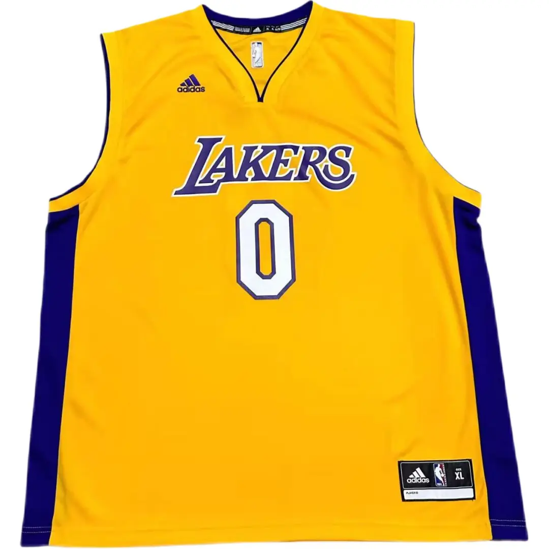 Adidas Basketball Jersey Unisex Yellow Rep Offset Printing
