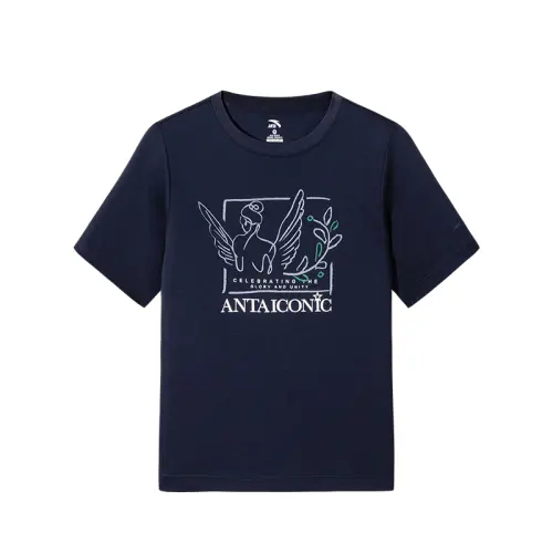 Anta Life Collection T Shirt Women's Zeus Blue