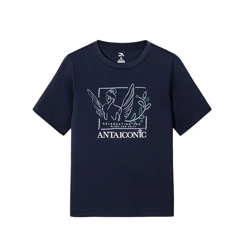 Anta Life Collection T Shirt Women's Zeus Blue