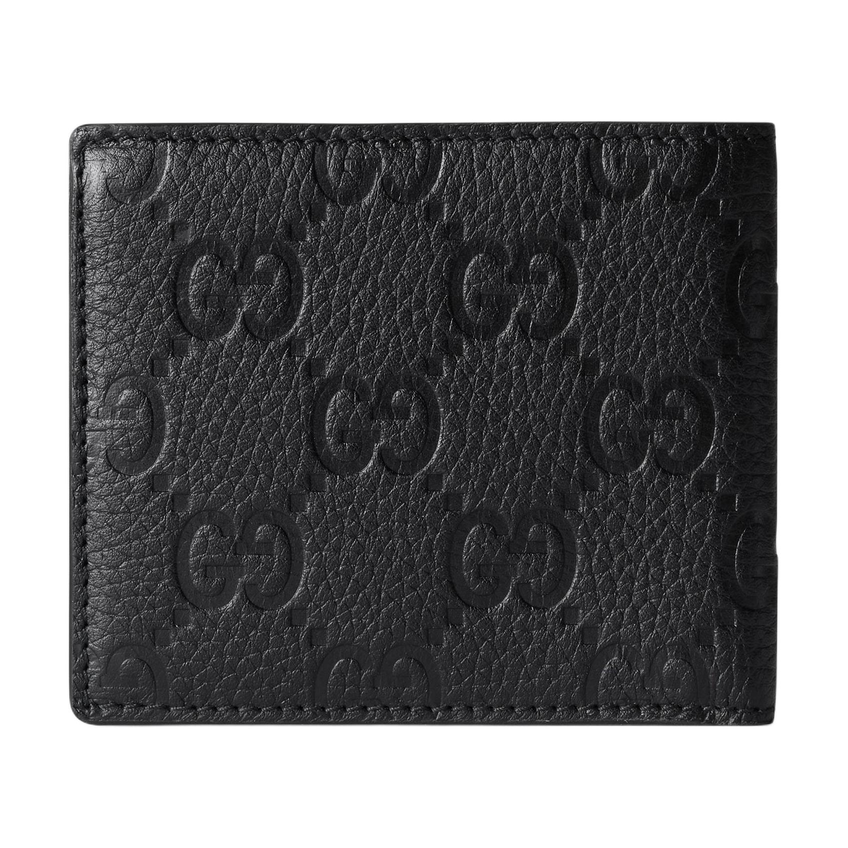 Мужской кошелек Gucci IMPRINT (черный) — фото 3