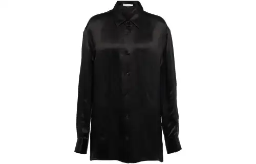 THE ROW Shirts Women's Black V Neck Moderate Other