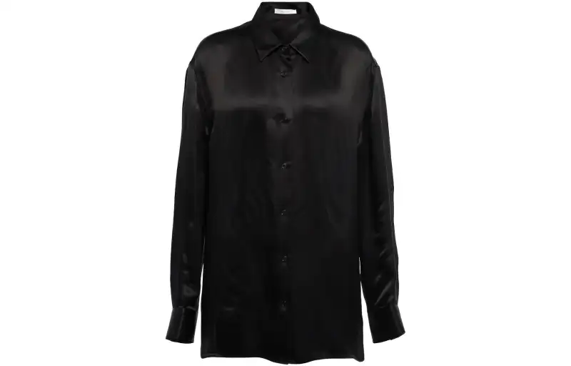 THE ROW Shirts Women's Black V Neck Moderate Other