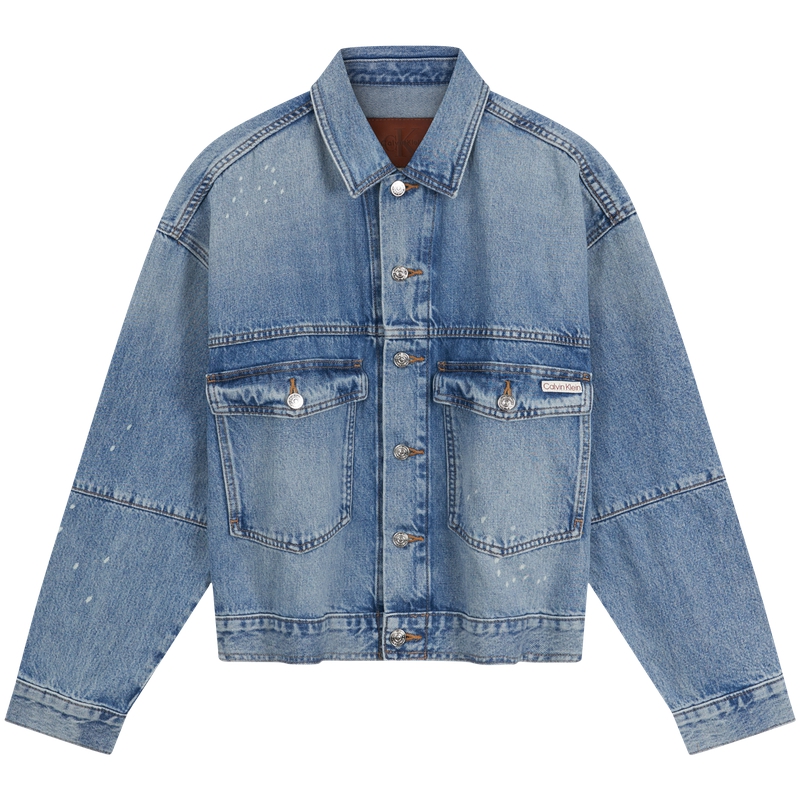 Женская куртка CALVIN KLEIN Jeans Denim (голубая)