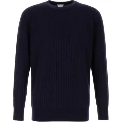 Bottega Veneta Long Sleeved Crewneck Knitted Sweater