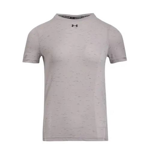 Under Armour Vanish Seamless Regular T Shirt Women's Gray Pink 009